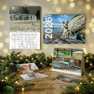НГ НАБОР БОЛЬШОЙ (2 календаря А3 + А5 + открытка + бонус)